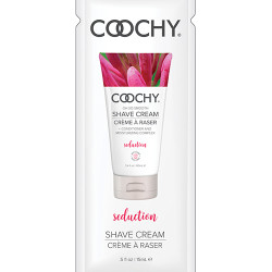 Coochy Seduction Shave Cream Foil - .5 Oz Honeysuckle/citrus